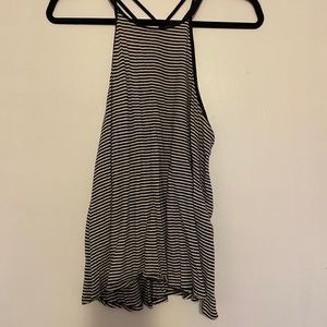 2/$15 Hollister striped racer back tank top